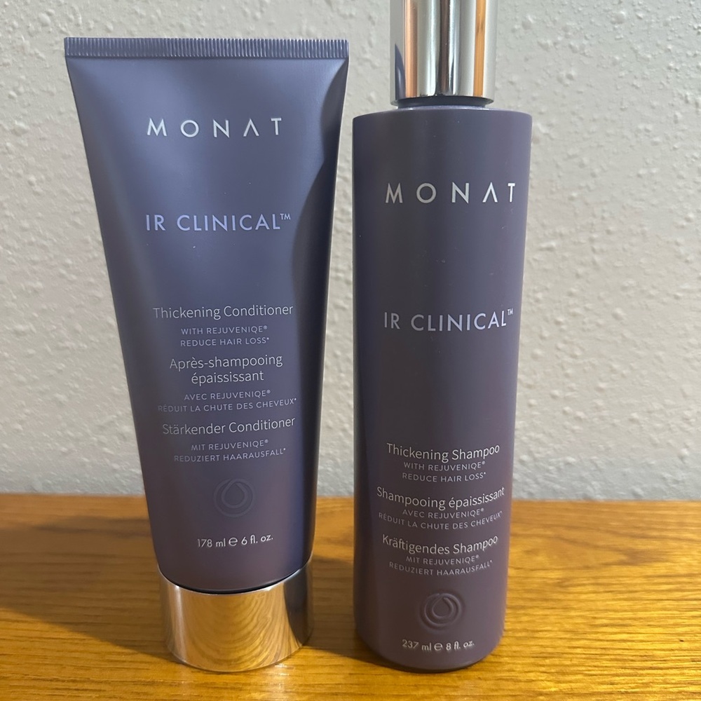 IR Clinical Thickening Shampoo and Conditioner Set - Black